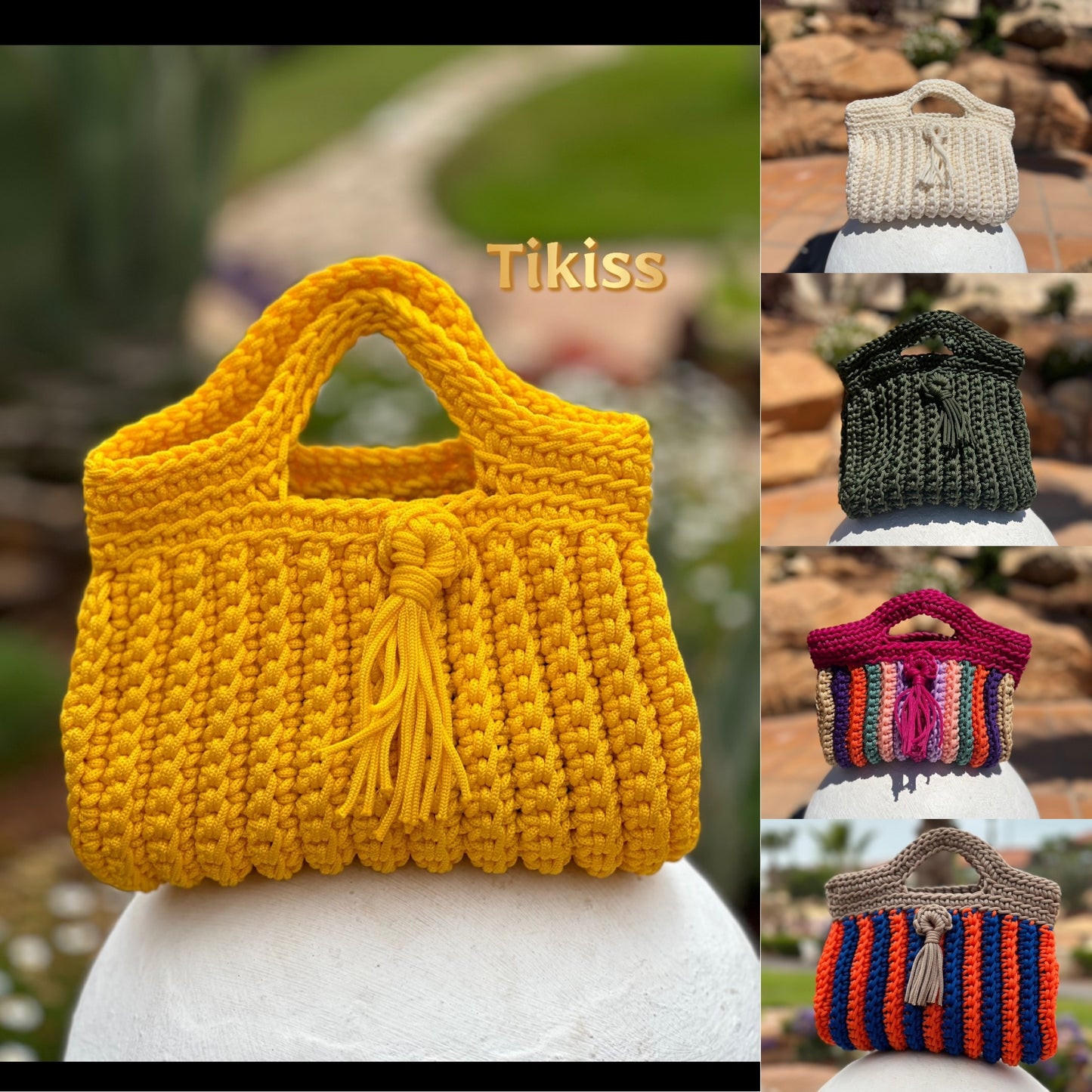 Crochet bags