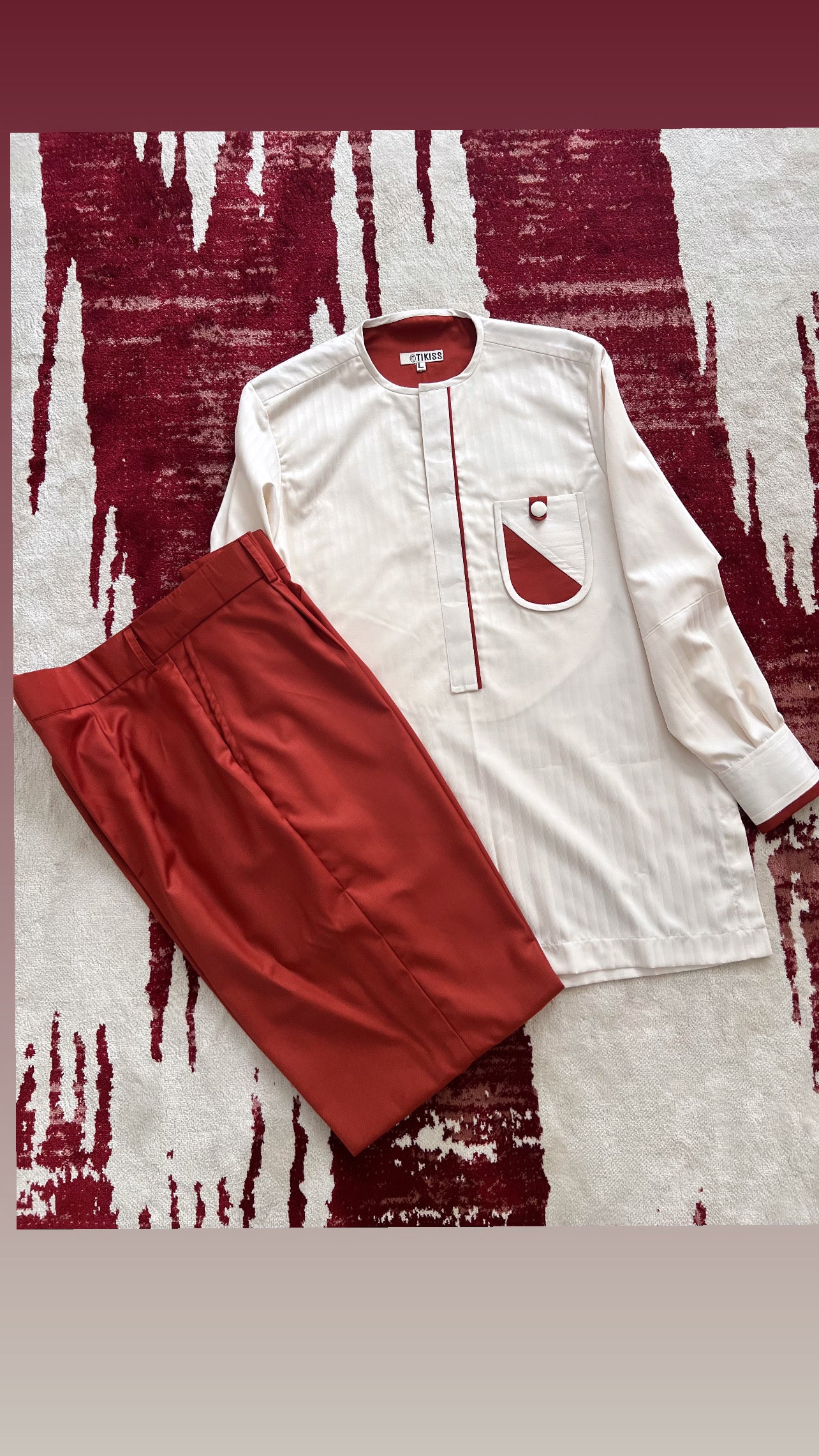 Ensemble fil a fil men