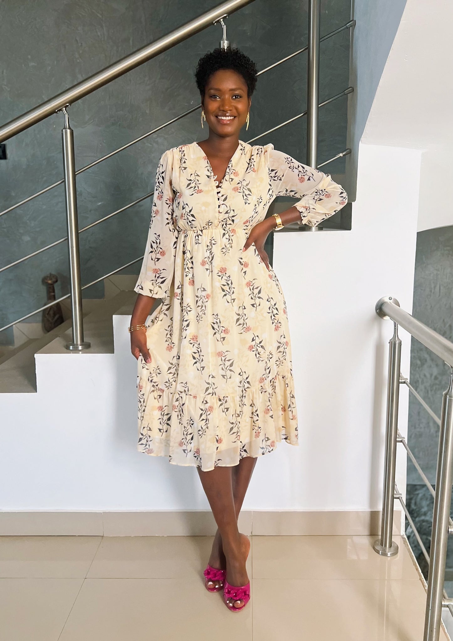 Sunny floral dress