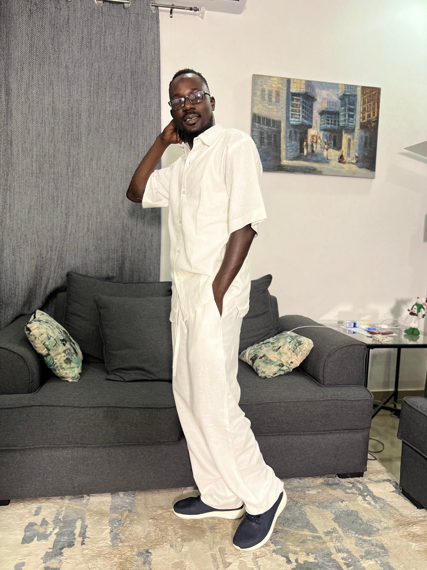 Mens Linen sets