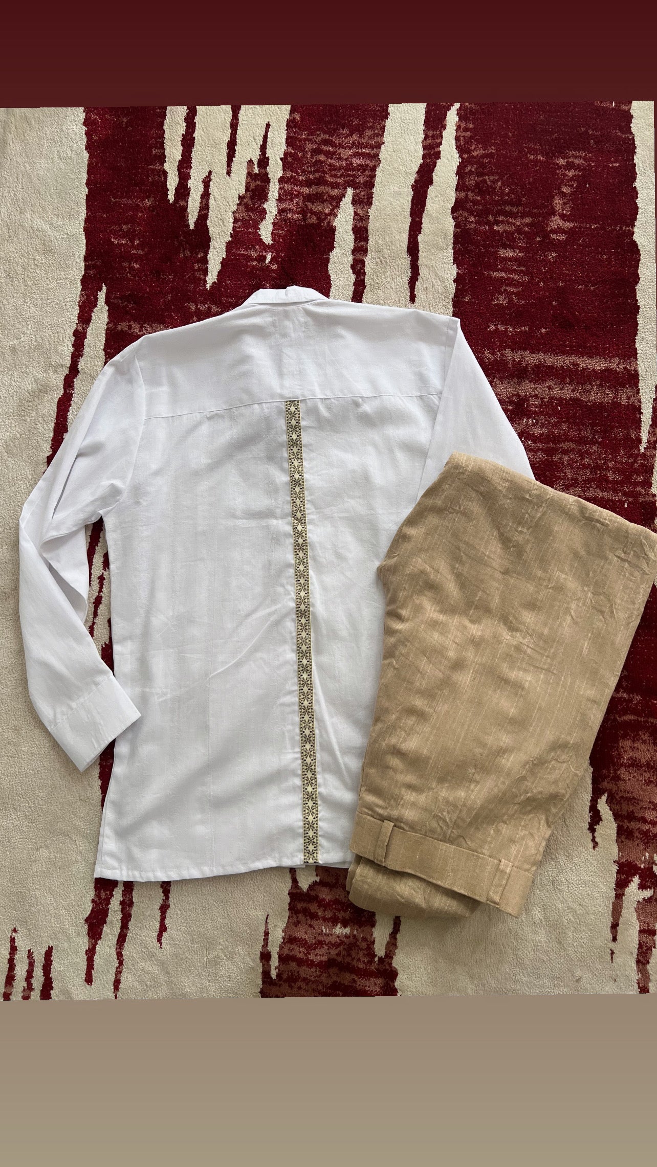 Ensemble chemise men