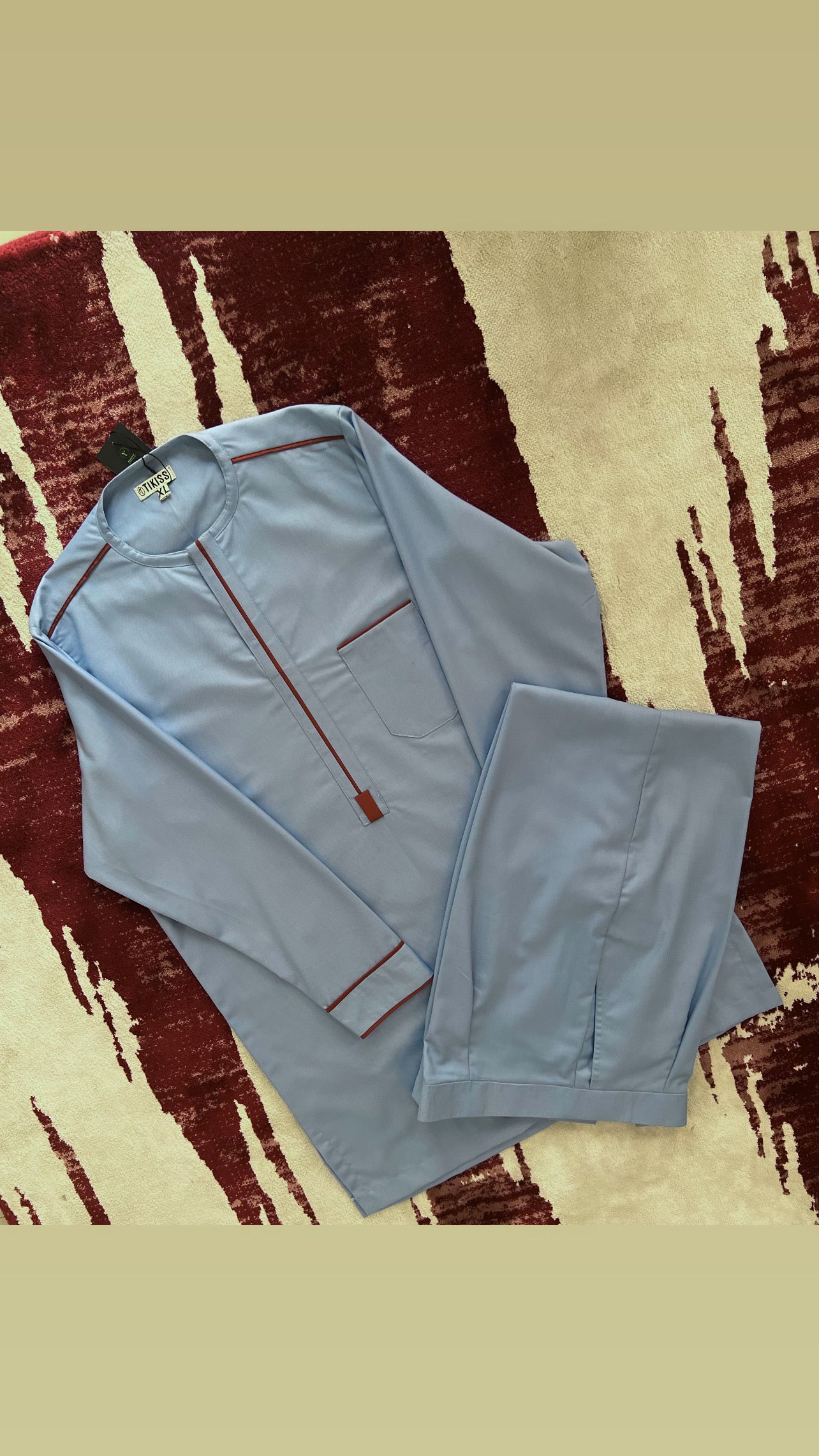 Ensemble fil a fil men