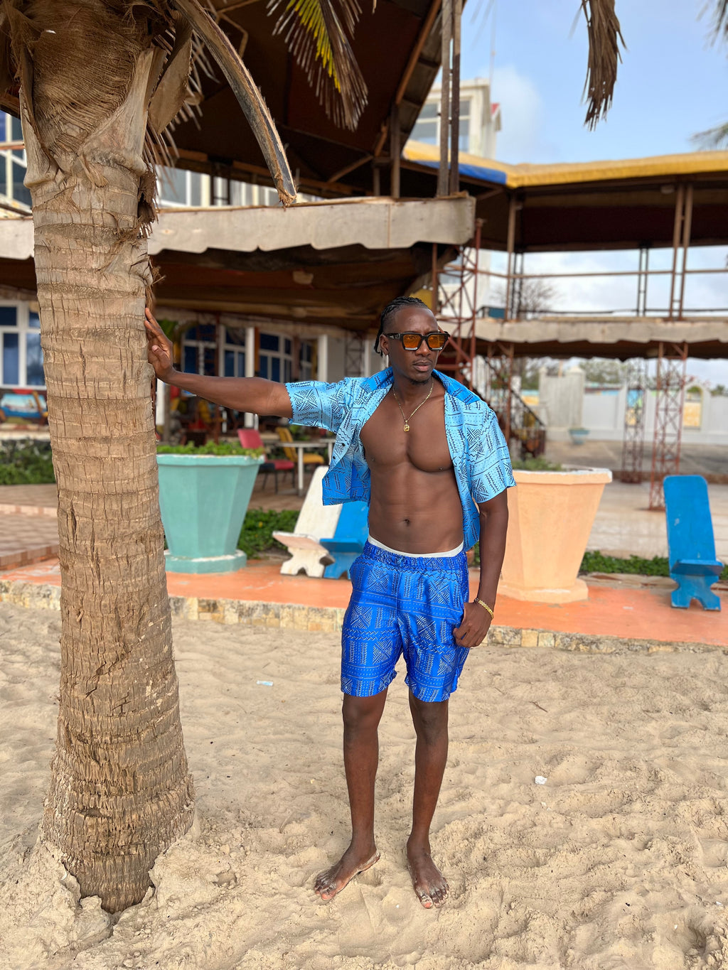 Mens soie set shorts