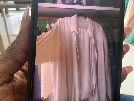 Linen pyjamas set