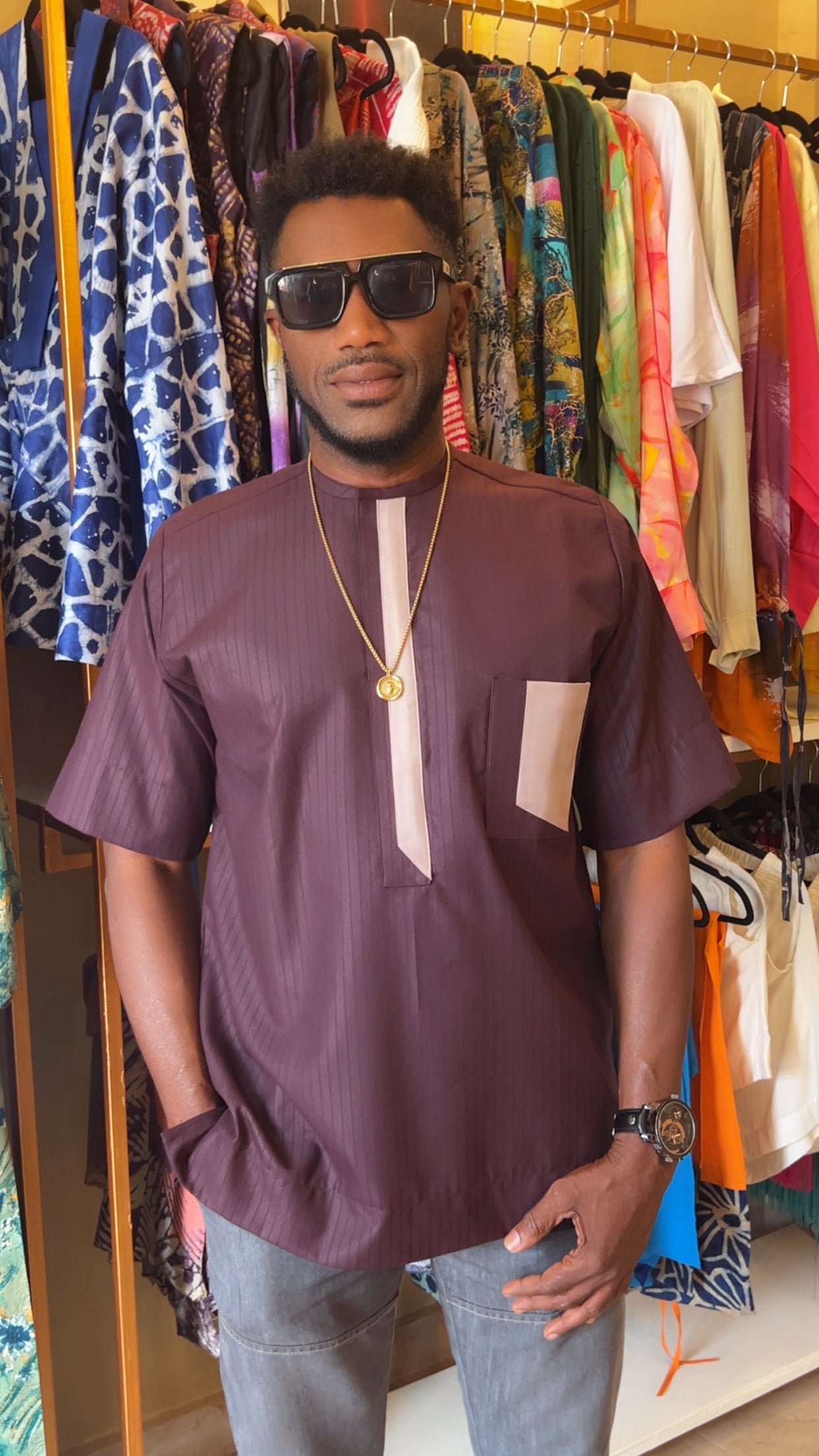 Chemise fil s fil men