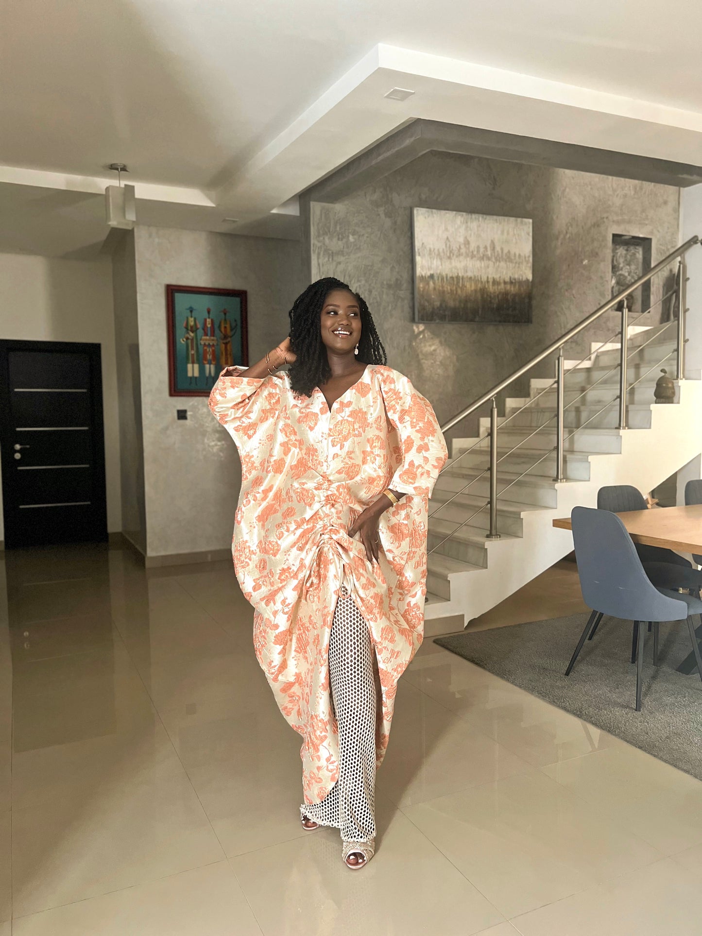 Sunny Brocade set