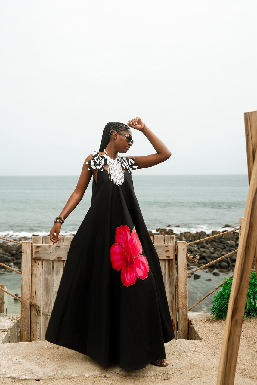Robe fleur