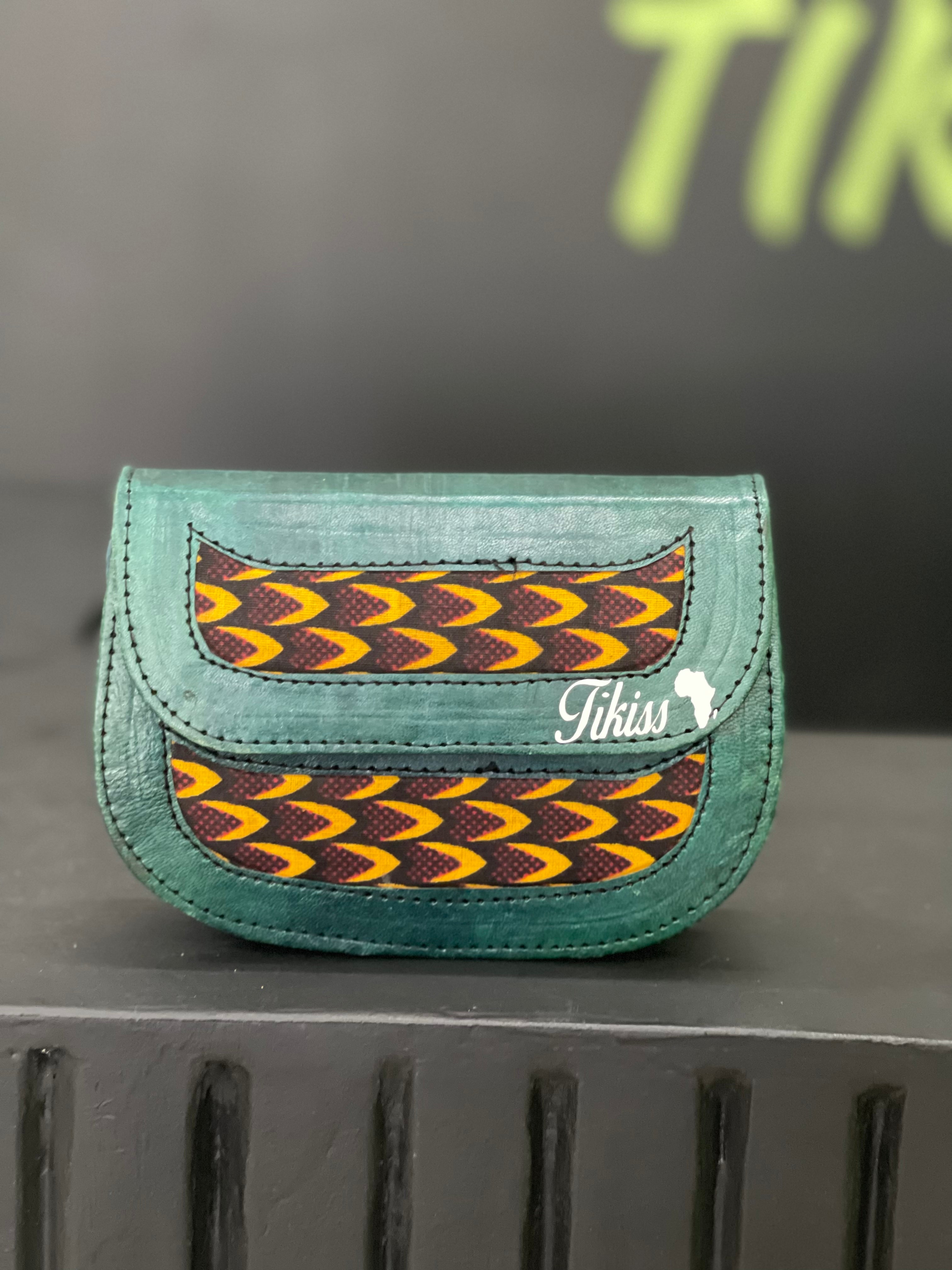 Leather cross bags small