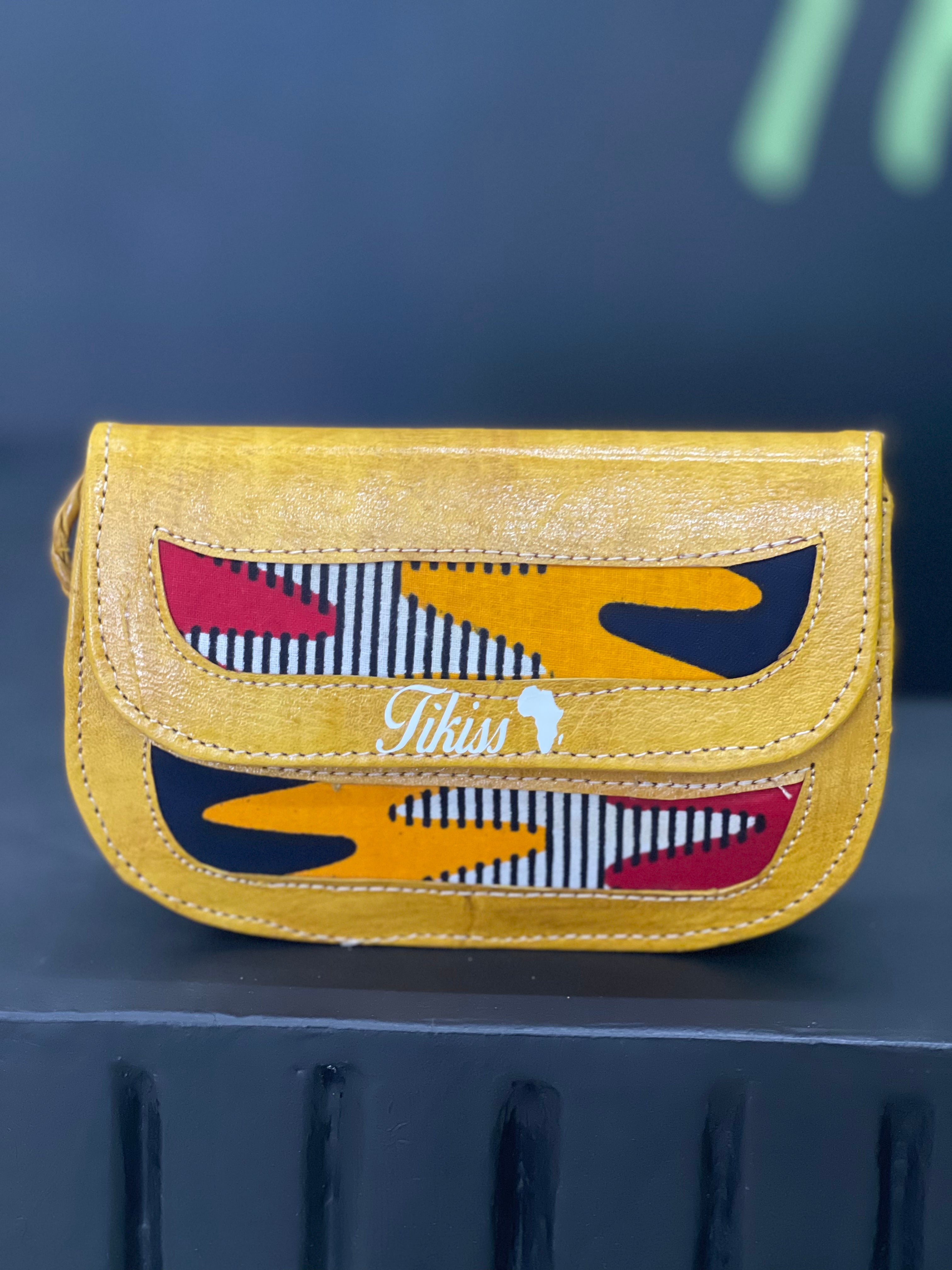 Leather cross bags small